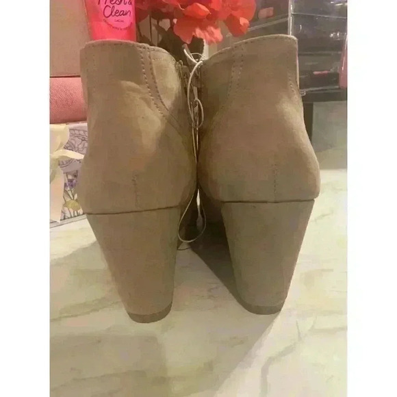 Women's Bessie Microsuede Wedge Bootie - Picture 7 of 7